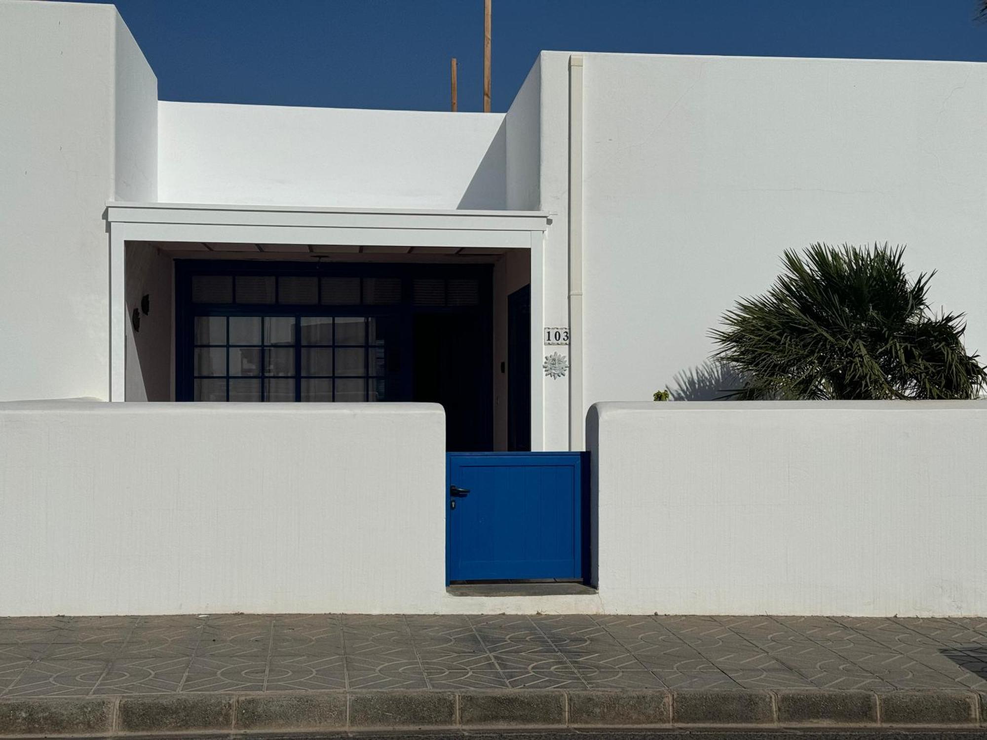 Casa Sol Azul Villa Puerto Calero Bagian luar foto