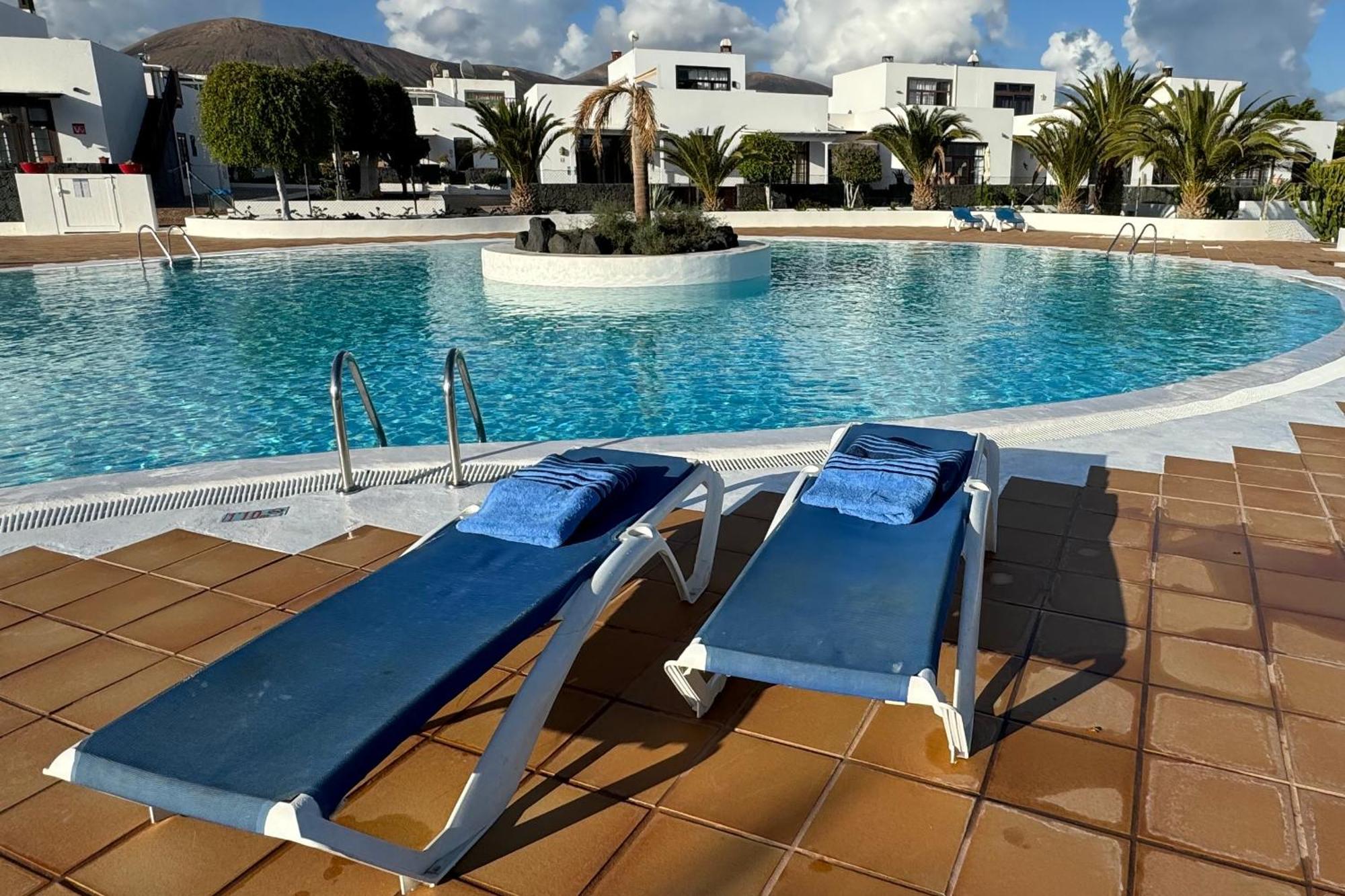 Casa Sol Azul Villa Puerto Calero Bagian luar foto